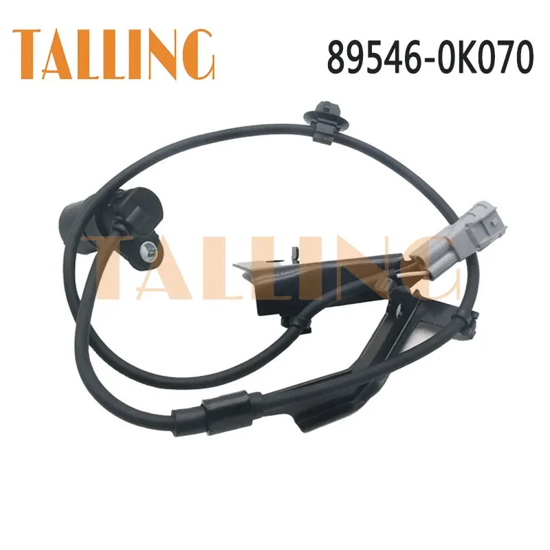 89546-0K070 Rear Left ABS Wheel Speed Sensor for 2004 2005 2006 2007 2008 2009-2012 Toyota Hilux Vigo Pickup 2.7L New 895460K070