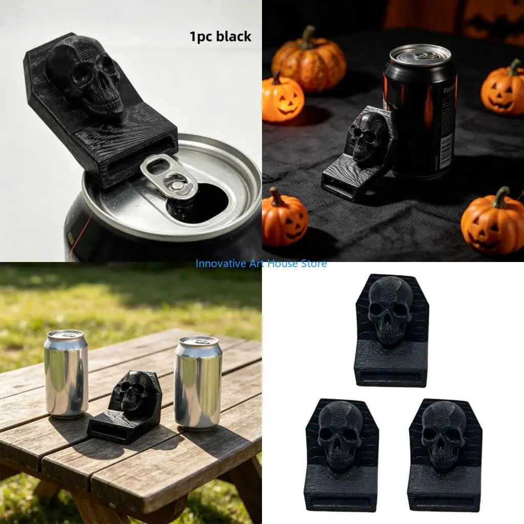 E1PC Skull Kitchen Opening Tool Set for Jars and Apartment Drawers