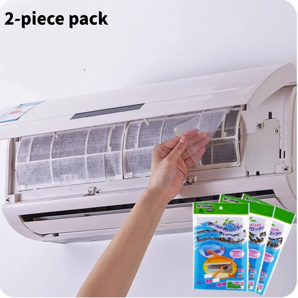 Air Conditioner Vent Dustproof Filter Cotton Breathable Dust-proof Net for Home Wall Mounted A/C Secondary Air Cleaning Filter