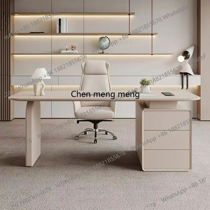 

Designer Italian Office Desks Popular Rectangular Office Desks Minimalist Reinforced Office Furniture Scrivanie Per