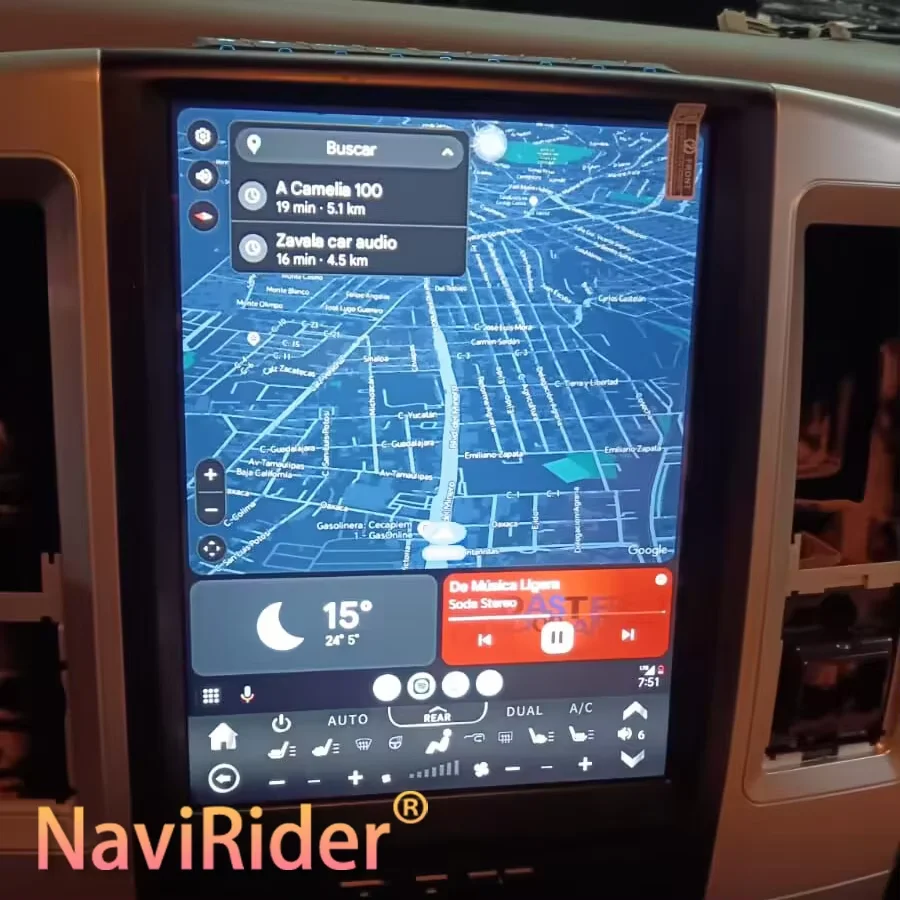 

12.1" Android Car Radio For Dodge RAM 1500 2500 2009-2012 Auto GPS Carplay Multimedia Video Player Navigation Head Unit Stereo