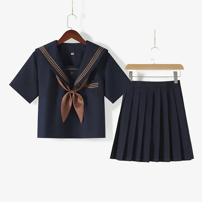 Cyjanoz Orthodox College Style Japoński i koreański mundurek studencki JK Uniform Anime Cosplay Sailor Uniform Klasa Top i spódnica