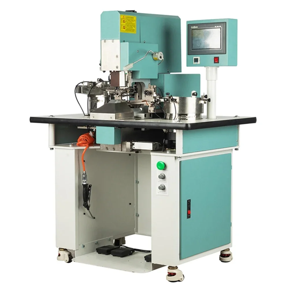 &For High Efficiency Fully Automatic Snap Fastener Attaching Machine Grommet Eyelet Machine