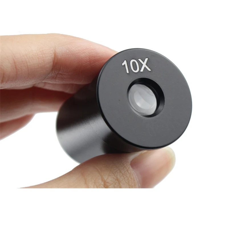 Agnicy Microscope Accessories 23.2mm Connector 10X Huygens Eyepiece