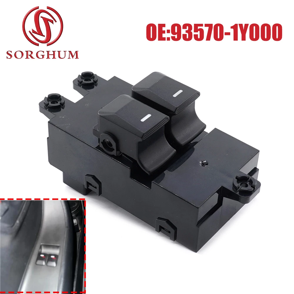 SORGHUM Electric Power Window Switch Control Button Lifter For Kia Picanto 2011 2012 2013 2014 2015 2016 93570-1Y000 935701Y000