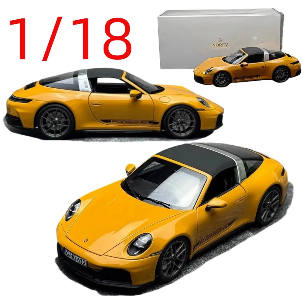 

NOREV Diecast 1/18 Scale Porsche 911 Targa 4 GTS Car Model Alloy Porsche Targa GTS 2025 Play Vehicles Toys for Boys Original Box
