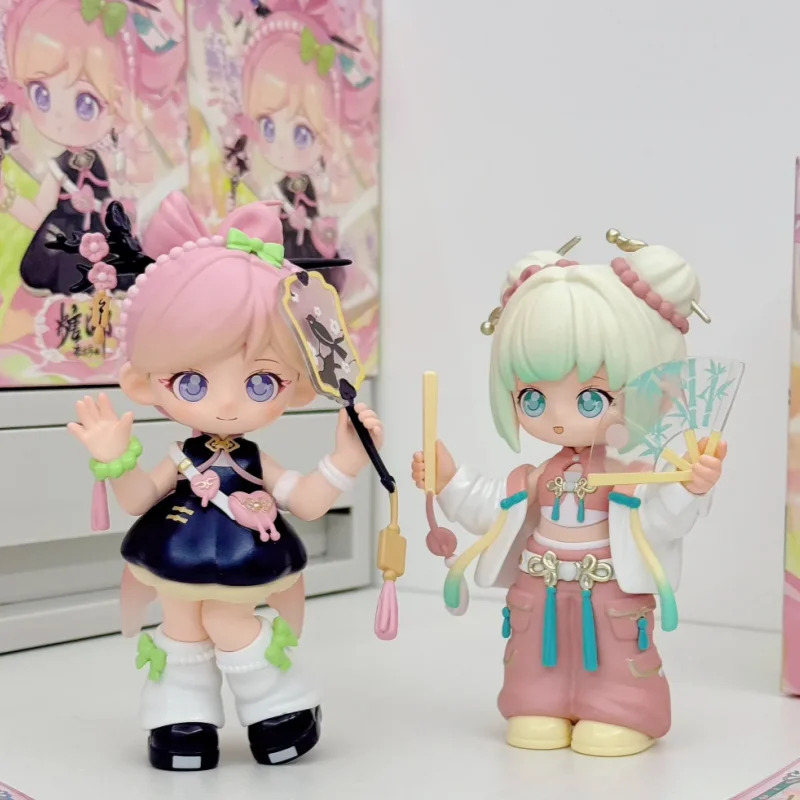 Auténtico SIMONTOYS Tangna Dongfang Overture estilo chino caja ciega juego de moda chica regalo decoración de escritorio nuevos regalos producto