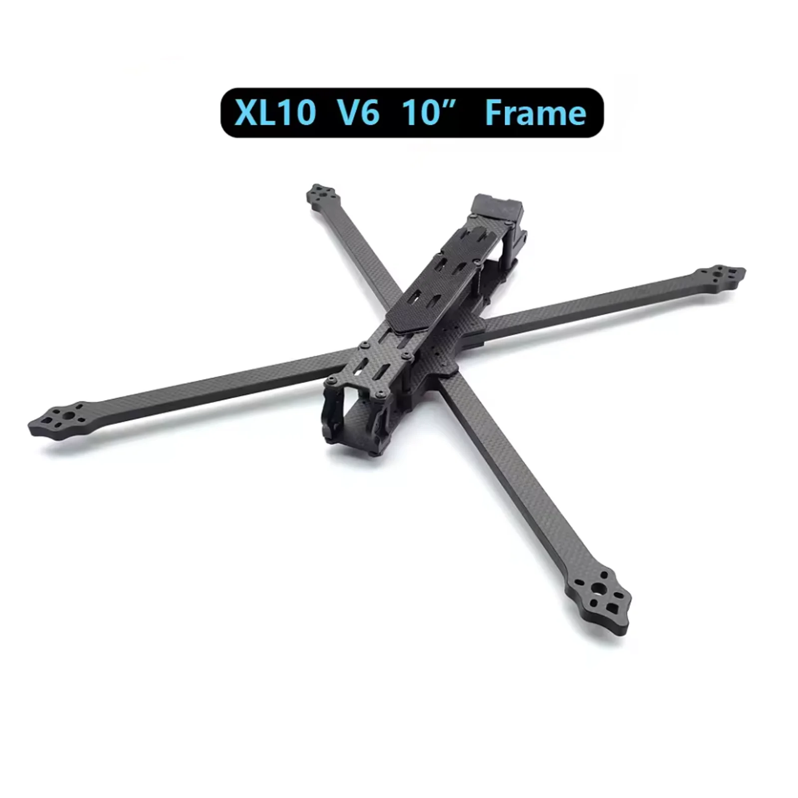 

XL10 V6 420mm 10inch Wheelbase super Long Range HD True-X Carbon Frame Kit with 8mm arm compatible DJI O3 VISTA FPV parts