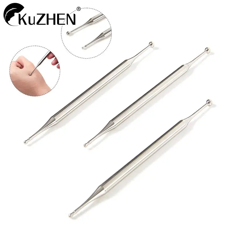 

1PC Stainless Steel Manual Acupuncture Pen Trigger Point Massager Massage Tool For Body Meridian Pain Relief Health Care