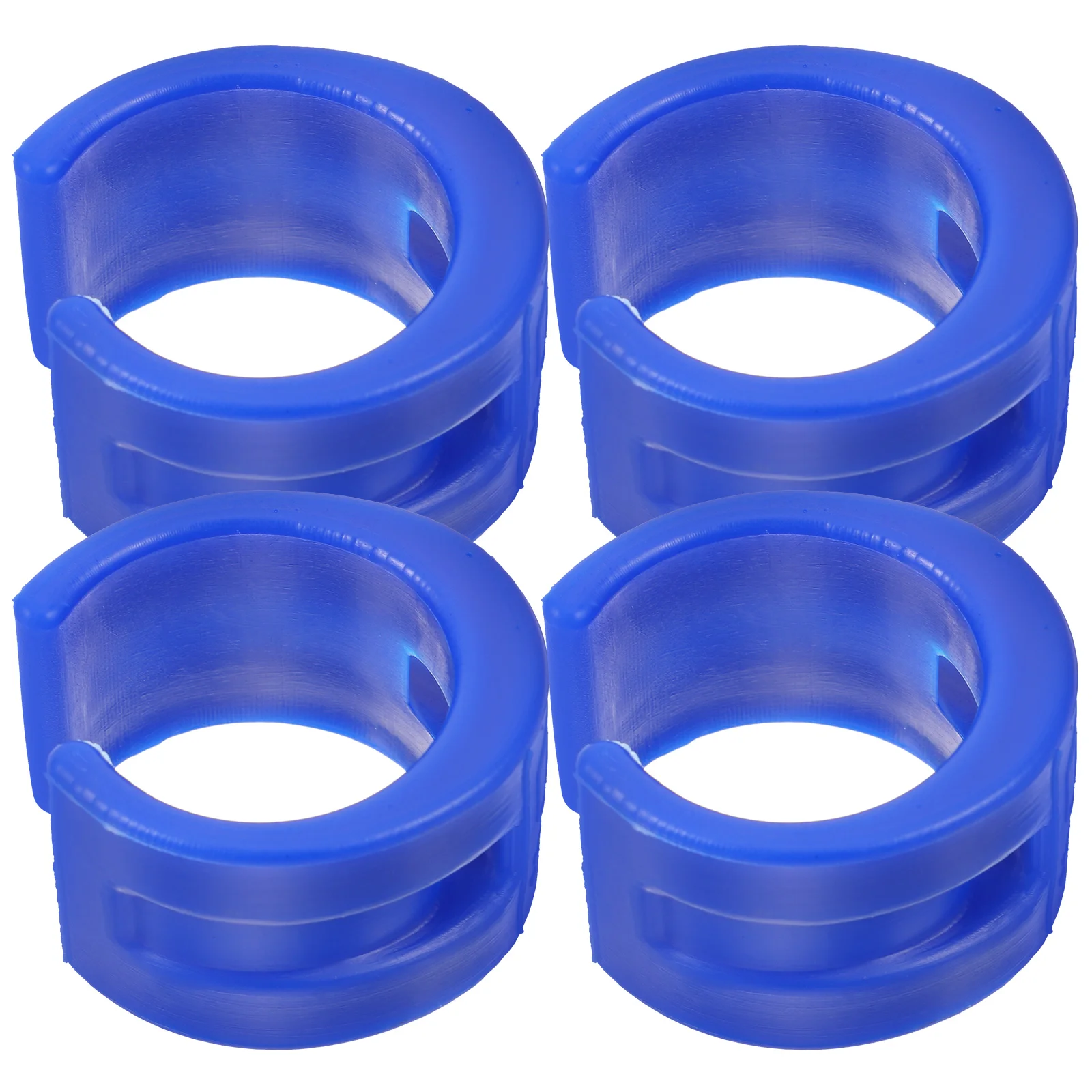

4pcs Bike Chainstay Protector Rubber Guards for Rear Fork Anti collision Ring Chainstay Cover Compatible Mountain Bikes