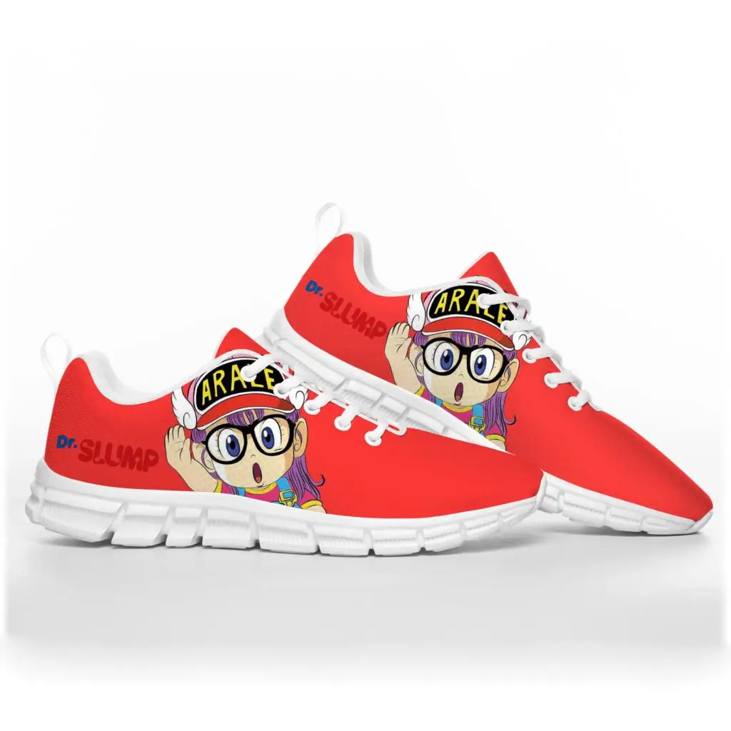 Zapatos deportivos de Manga de dibujos animados Arale Dr Slump para hombre, mujer, adolescente, niños, zapatillas de deporte personalizadas de alta calidad para parejas