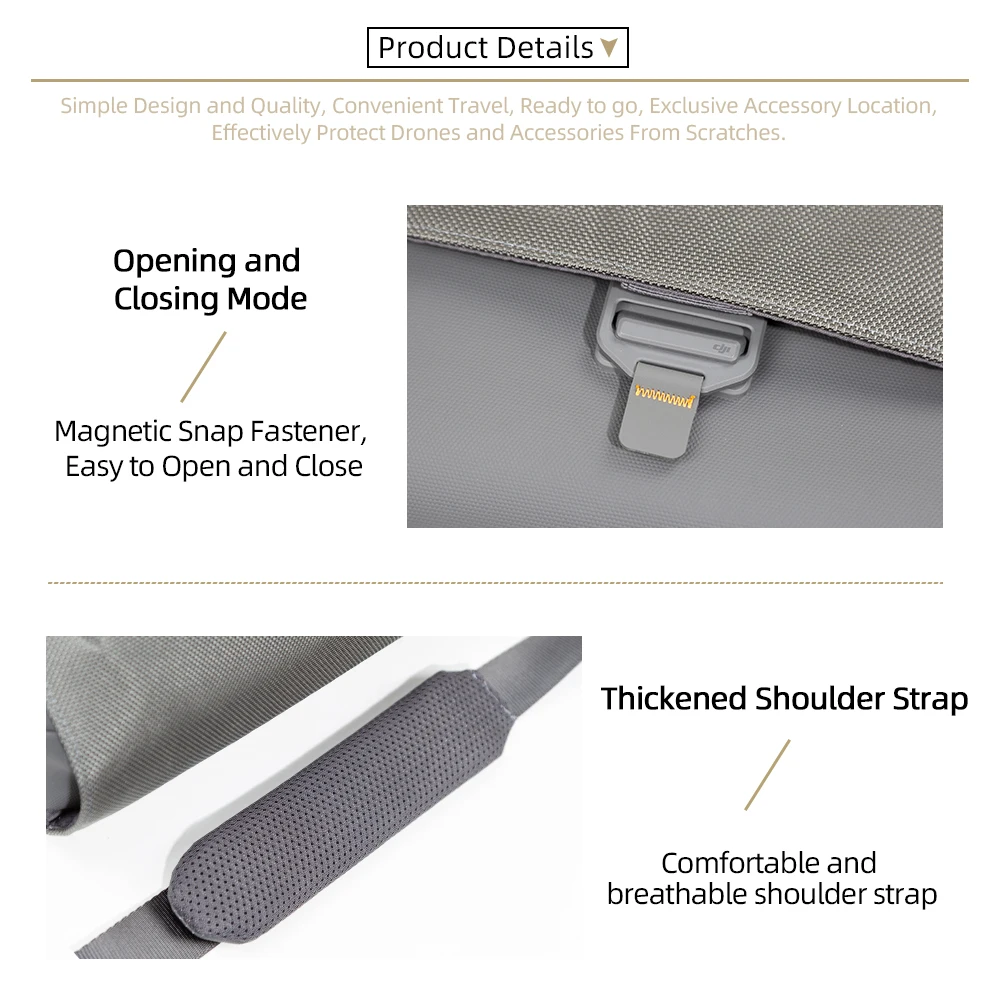 For DJI AIR 3 Storage Bag drone For DJI AIR 3 Grey shoulder bag For DJI Mavic 3 Pro/ Mavic 3/3 Classic case