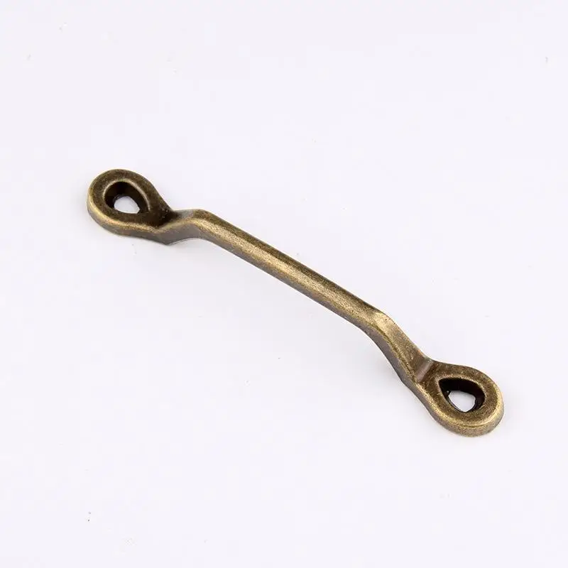 4Pcs Kitchen Pull Knob with Screw Vintage Antique Bronze Furniture Handle for Jewelry Wood Box Cabinet Wardrobe Drawer DIY Craf