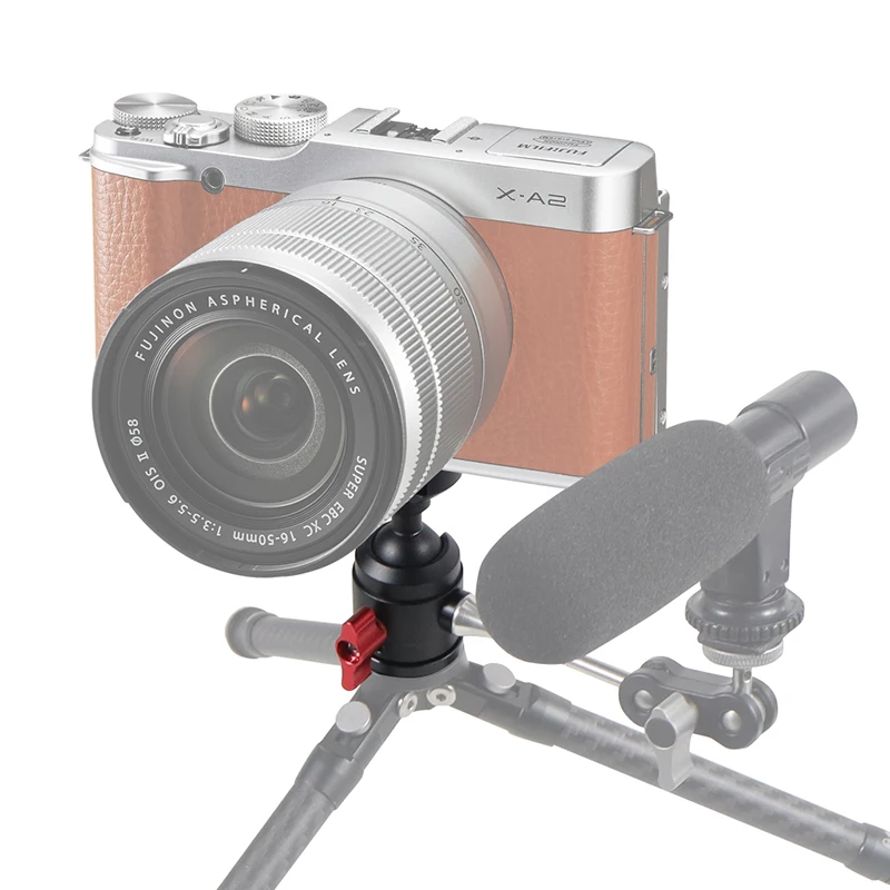 Mini Stativ Swivel Ball Kopf mit Kalten Schuh Mount Adapter für DSLR Kamera Monitor Vlog Flash Licht Mikrofon Magie Arm stehen – Detail 31