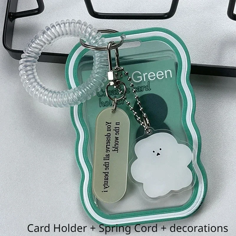 التصميم الإبداعي Kpop Photocard حامل حامل بطاقة شفافة المفاتيح صور الأكمام حافلة بطاقة الطالب بطاقة حالة حامي الصورة #6