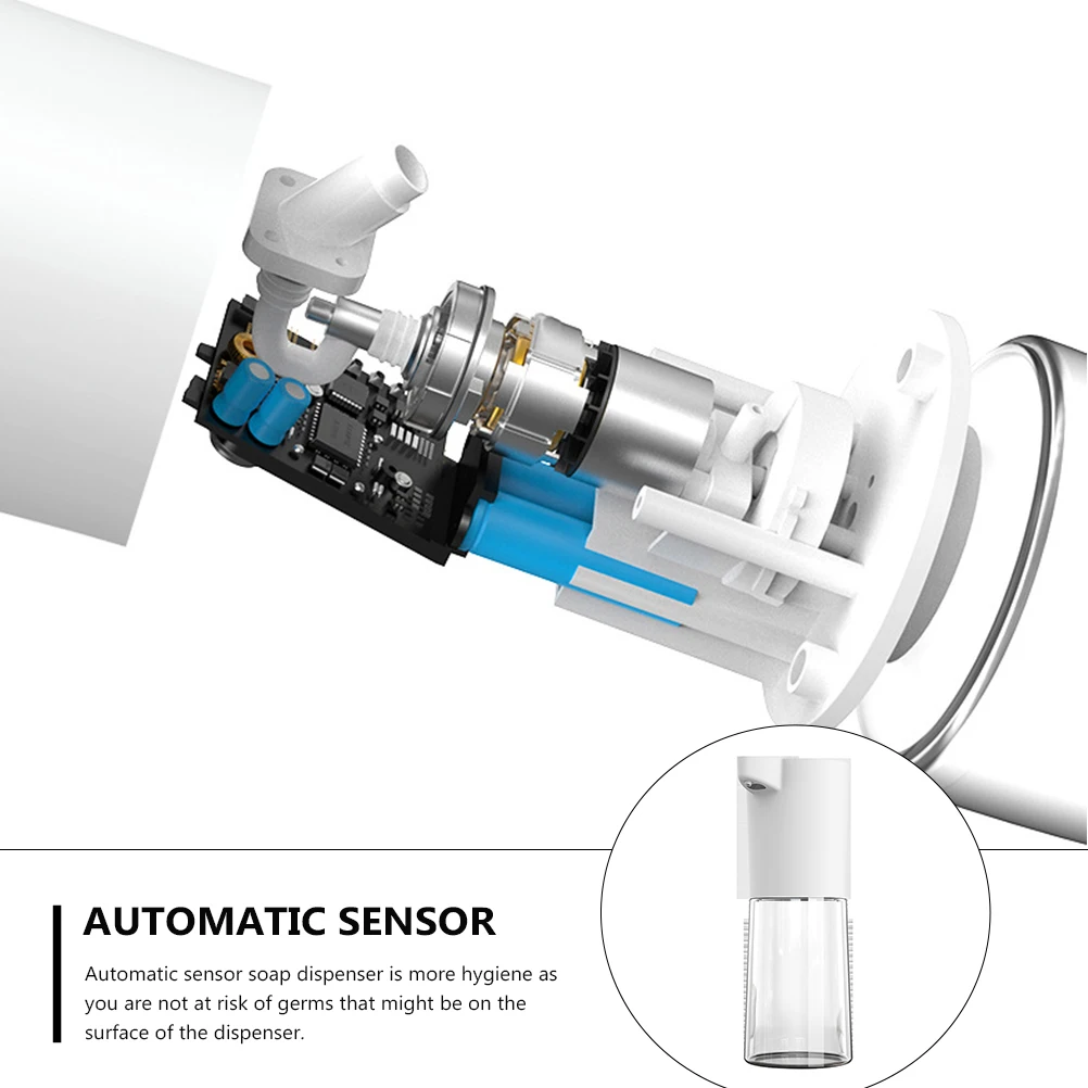 

Automatic Hand Touchless Soap Dispenser Induction Shampoo Storage Bottle Alcohol