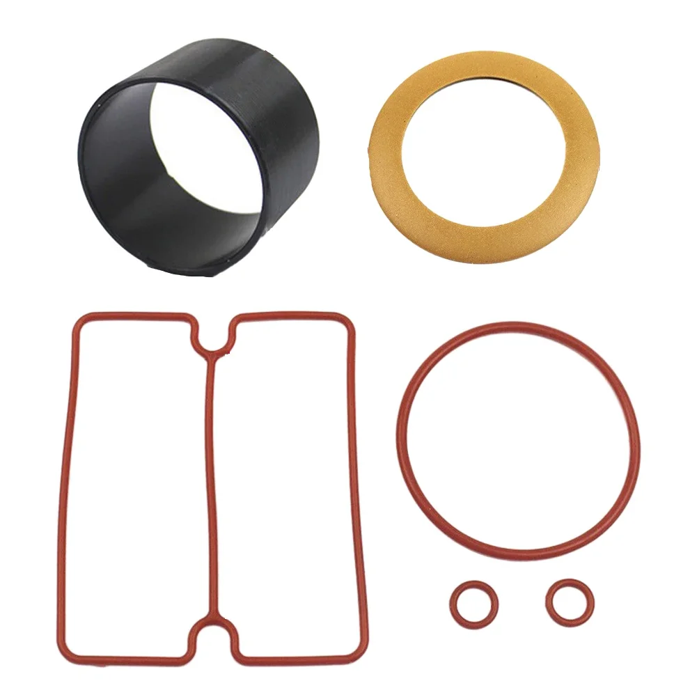 Quality Assured Air Compressor Cylinder Sleeve Piston Cylinder Ring, Black, Suitable For 550/600W Air Compressor, 6pcs/set