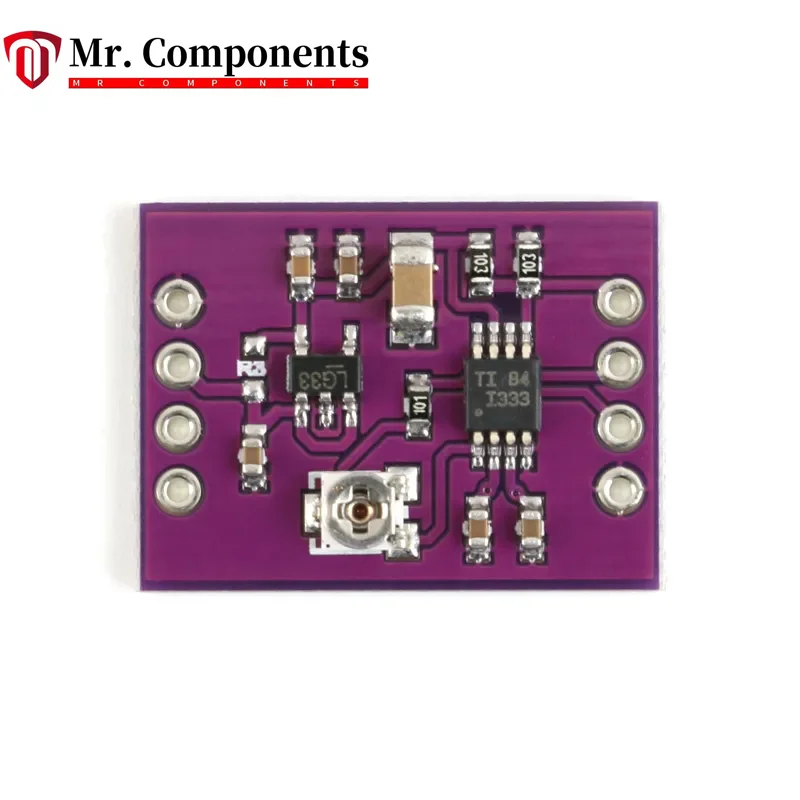 1 peça ina333 micro sinal humano multifuncional três op amp módulo de placa amplificadora de instrumentação de precisão em estoque