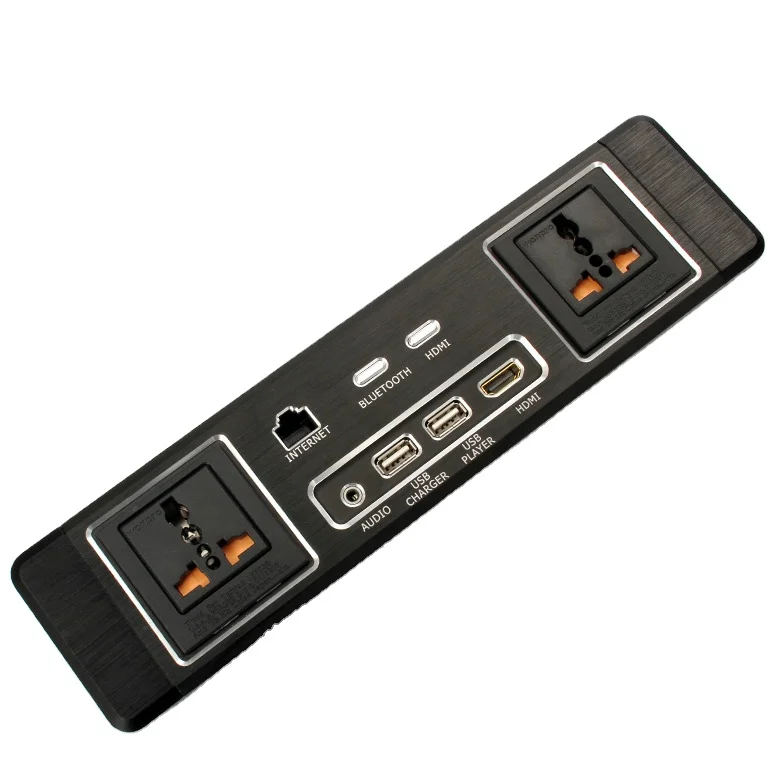 CNC Processed Luxury Hotels Using Mediahub with ETHERNET/BT/USB/AUDIO/2 USB Socket