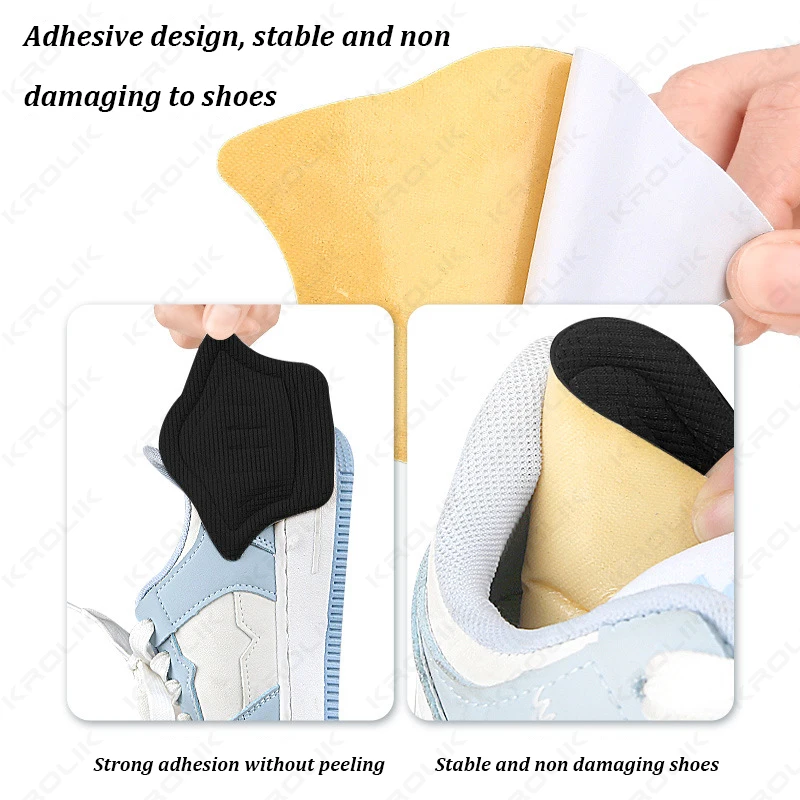 10Pcs Insoles For Shoes Patch Heel Pads For Sport Shoes Adjustable Size Feet Pad Insole Heel Protector Back Sticker Shoe Pad