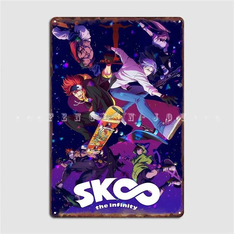 Sk8 The Infinitys Metal Plaque Poster Pub Garage Club Retro Plaques Tin Sign Poster