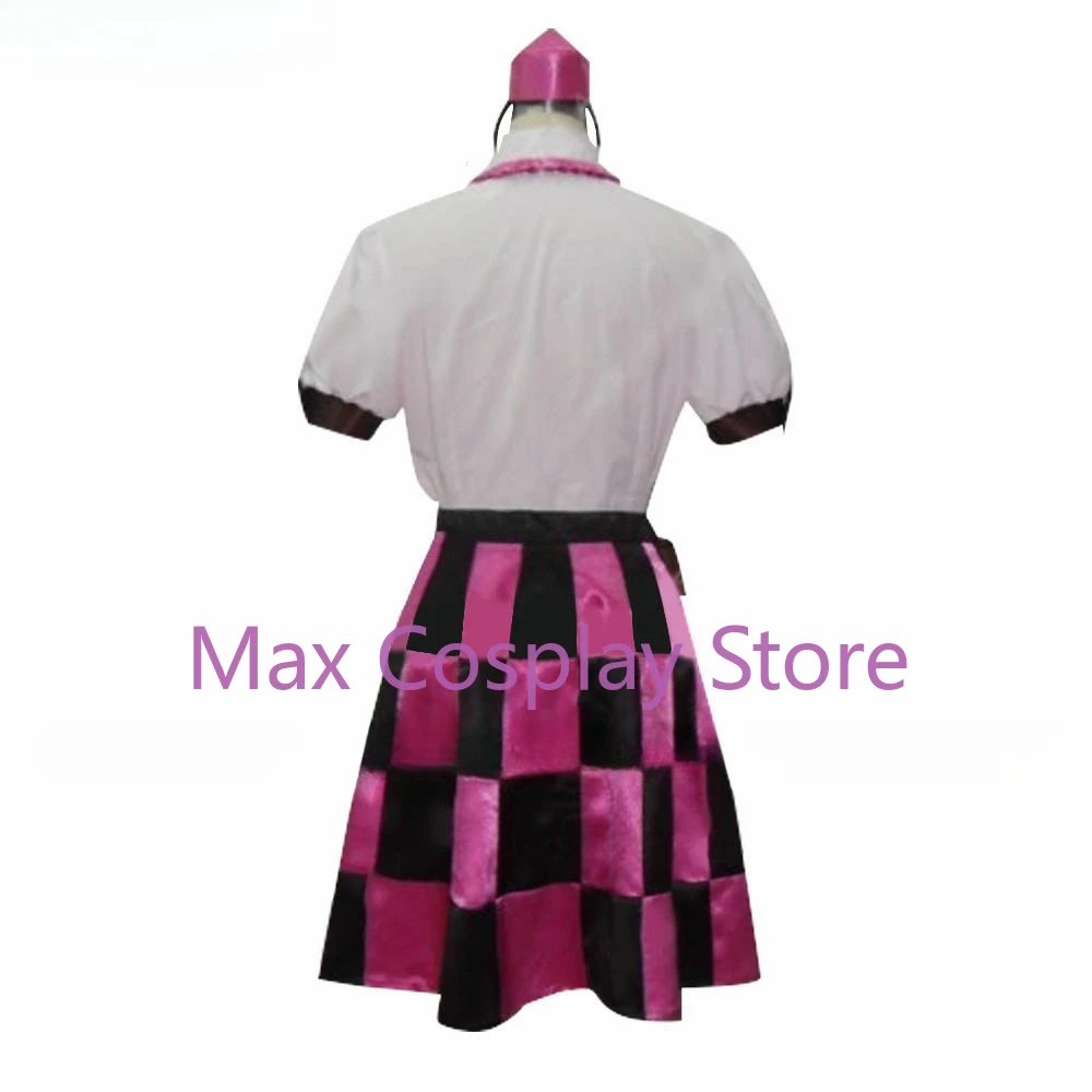 Max Cos Touhou Project Himekaidou Hatate Dress Girl Cosplay Costume Cute Sailor Dress Suit Halloween Party Outfits