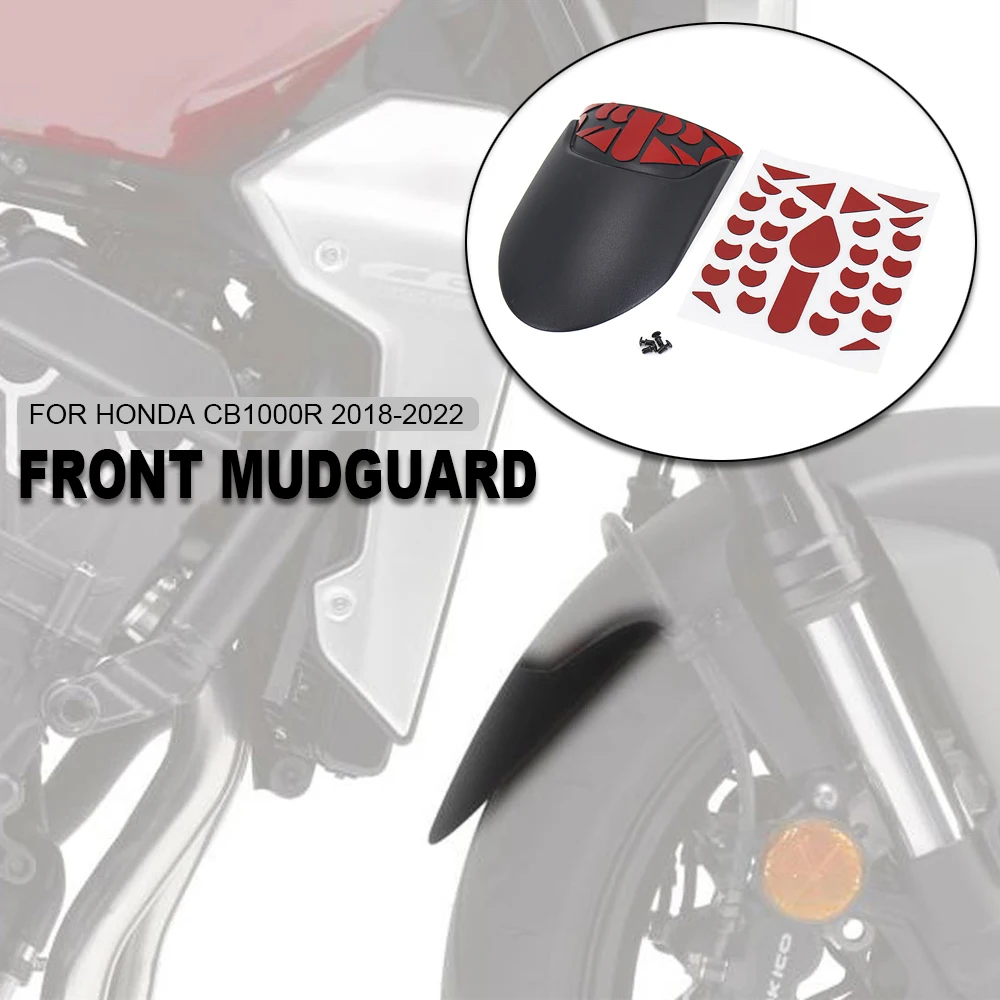 

CB 1000 R Front Mudguard Fender Front Extender Extension For HONDA CB1000R CB1000 R 2018 2019 2020 2021 2022 Motorcycle Parts