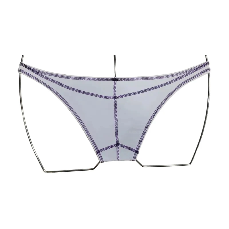 Men's Briefs Made Of Soft Silk Fabric Are Refreshing, Smooth, Soft And Sexy. Low-waisted Briefs