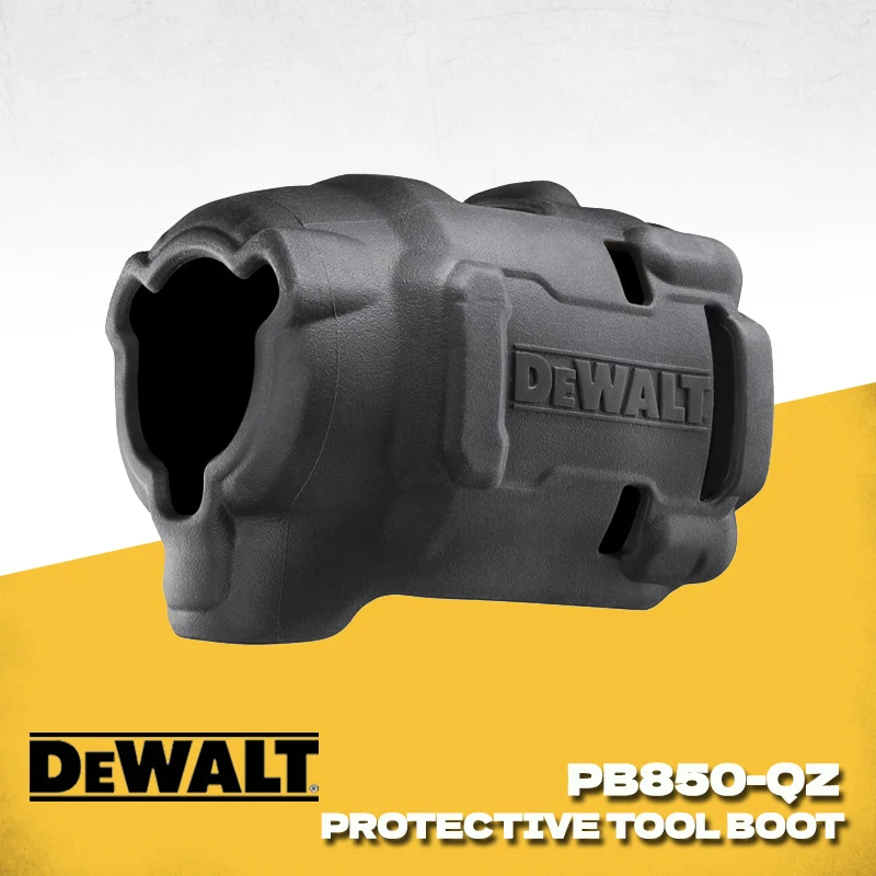 

Черный резиновый чехол DEWALT PB850, предназначенный только для электрического ударного гайковерта DCF850, противоскользящий и износостойкий защитный комплект.