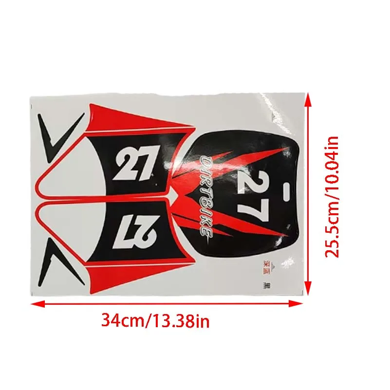 Multi colored stickers suitable for off-road motorcycle stickers 49CC Beautiful and high-quality