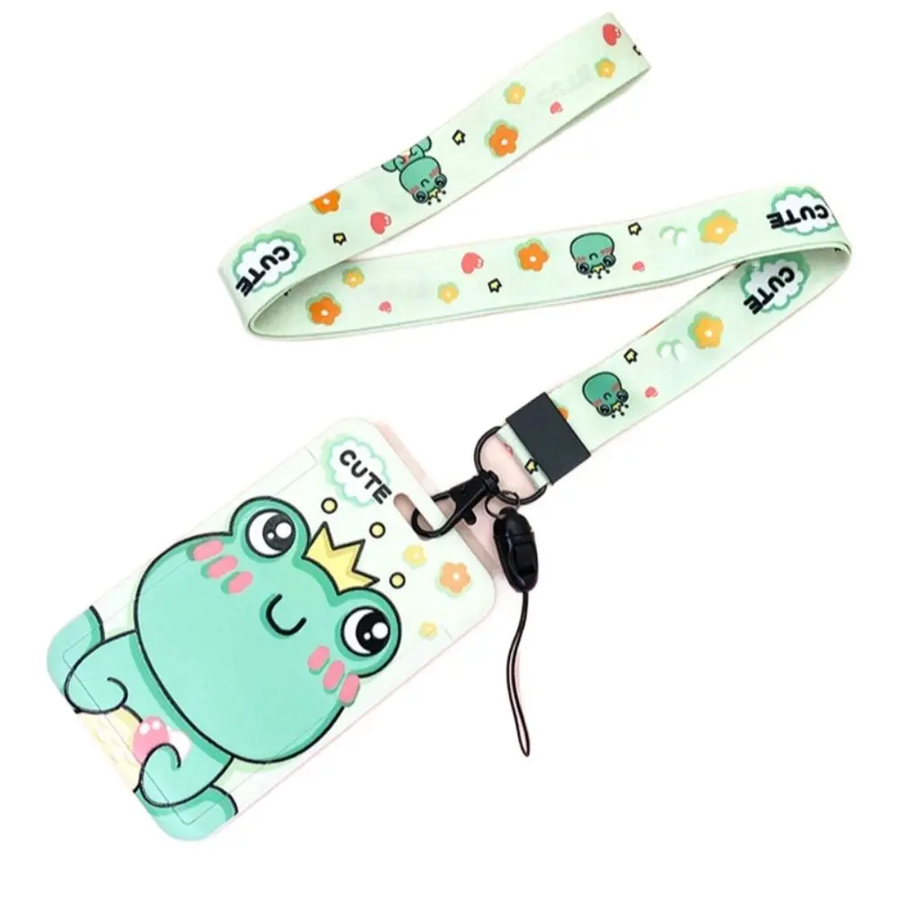

Cute Card Cover Neck Strap Lanyard Card Holder Card Sleeve Protection Office Supplies Badge Protective Sleeve Access Card