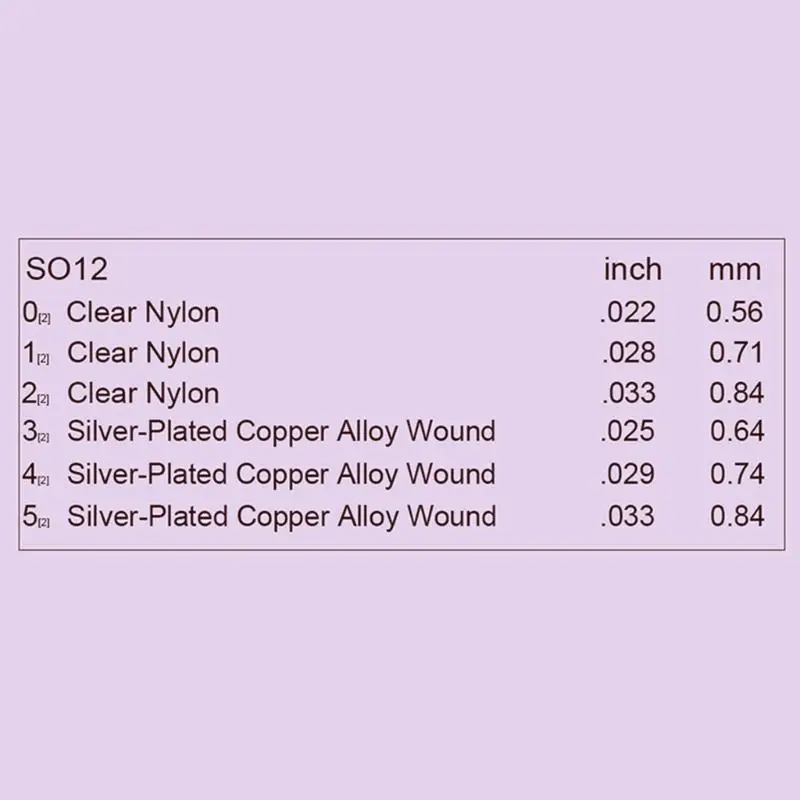 652F حزمة من 12 سلاسل العود سلاسل بديلة لف جزء من الملمس المعدني للعود #6