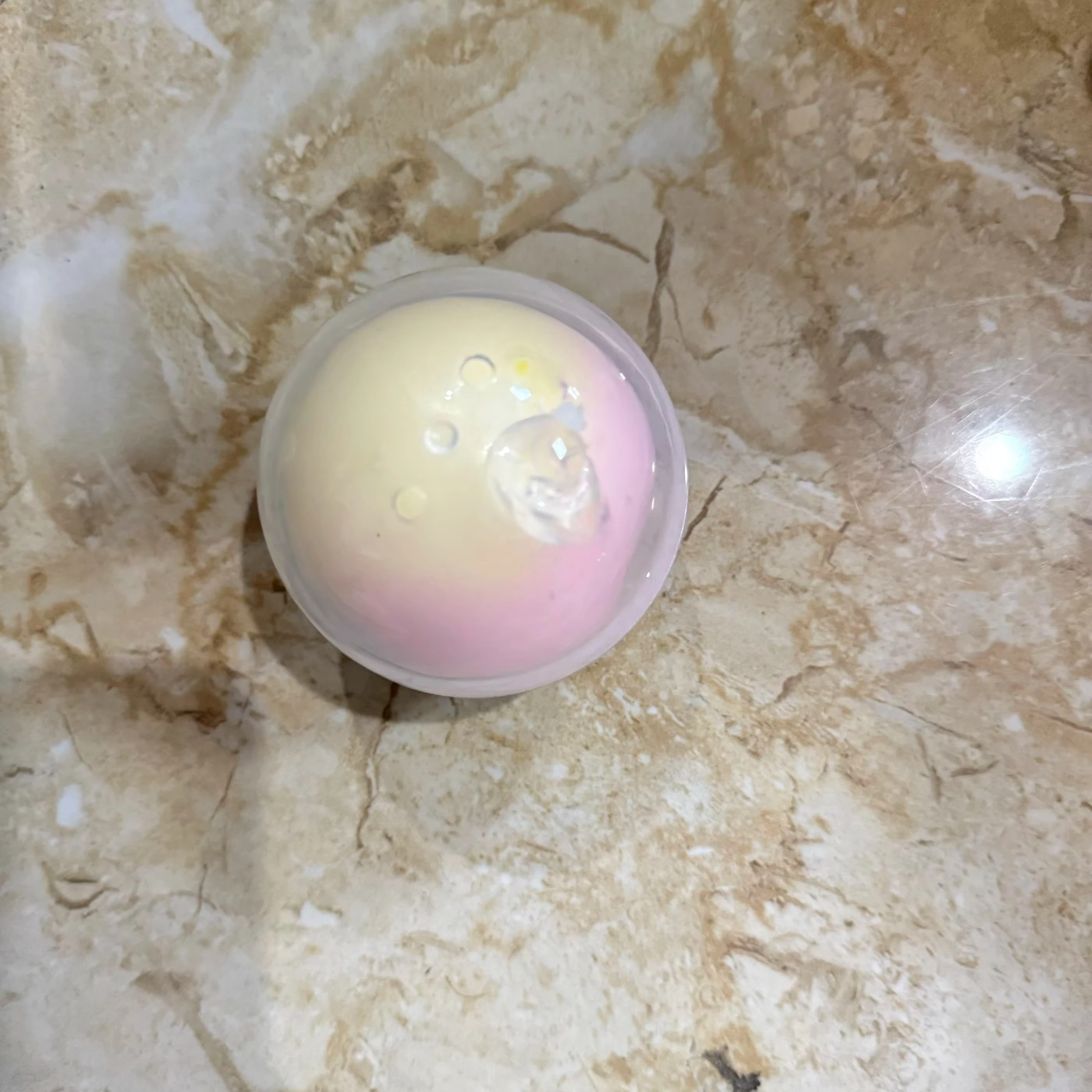 Pastel Ice Squishy Squeeze Ball Soft TPR Fidget Toy Hand Press Decompression Toy Anxiety Relief for Office Student Daily Play