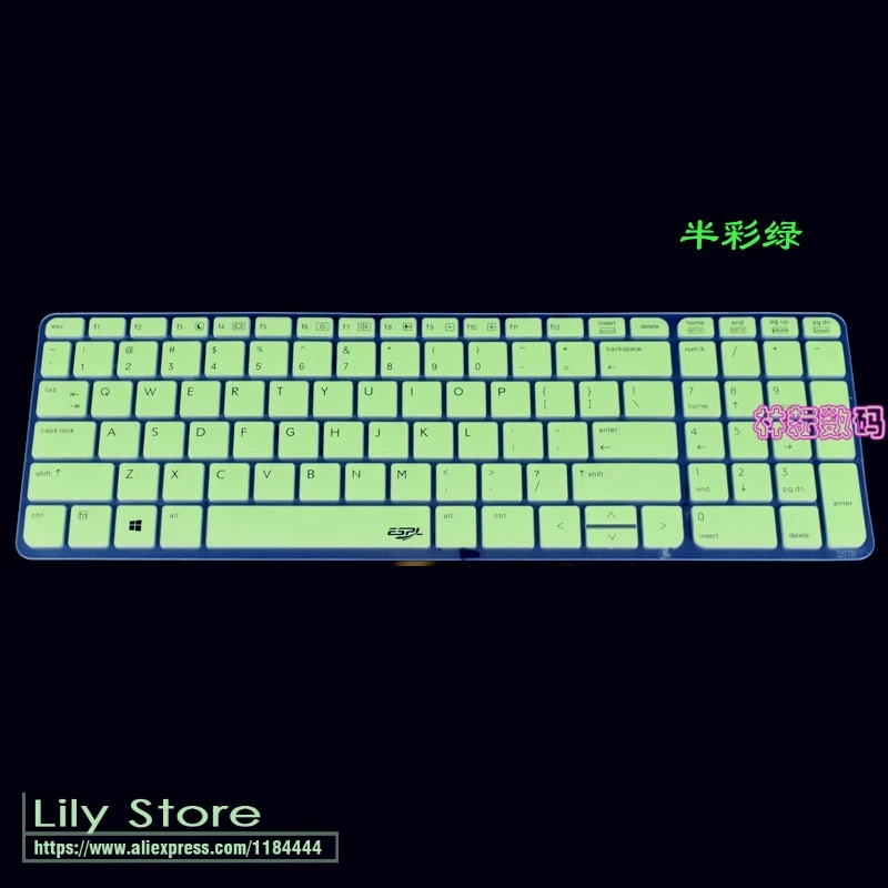 for HP Probook 450 G1 G2 Silicone Keyboard Cover Protector skin for HP 350 G1 G2 15.6 inch