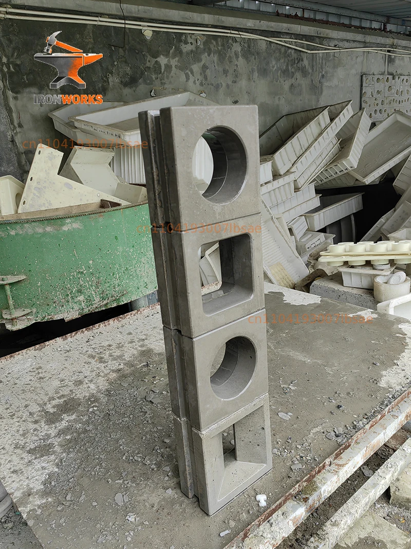 brick plastic mold hollow brick decorative hollow brick decorative wall double-sided hollow