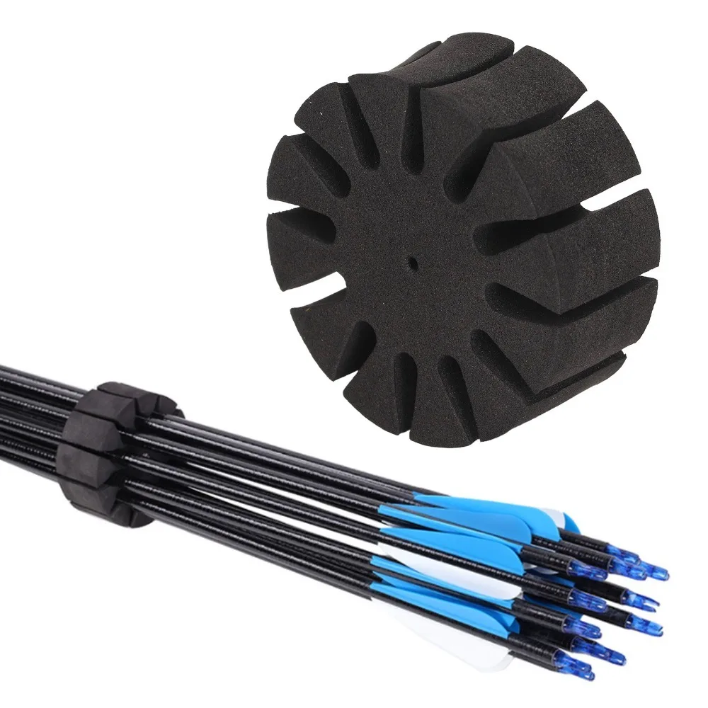10PCS Portable Round Arrow Separator Holder EVA Arrow Holder Arrow Separator Hunting Use