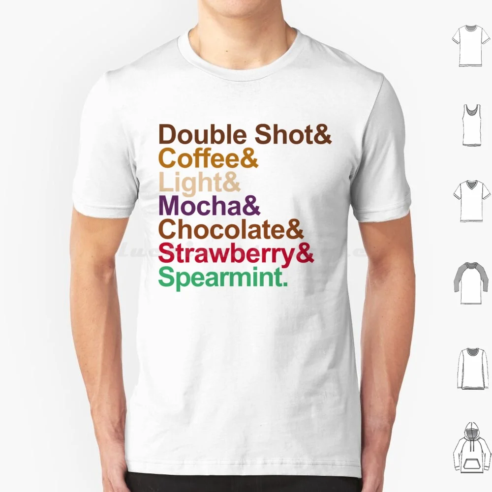 Masters Milk Flavours T Shirt Cotton Men Women DIY Print Masters Milk Western Australia Wa 1964 Double Shot Light Coffee Mocha