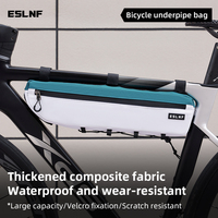 ESLNF Bike Frame Bag 2L Bicycle Under Tube Bag Triangle Bag Sided Bottom Binding Syste Yun-Lan Serios Bike Frame Front Tube Bag
