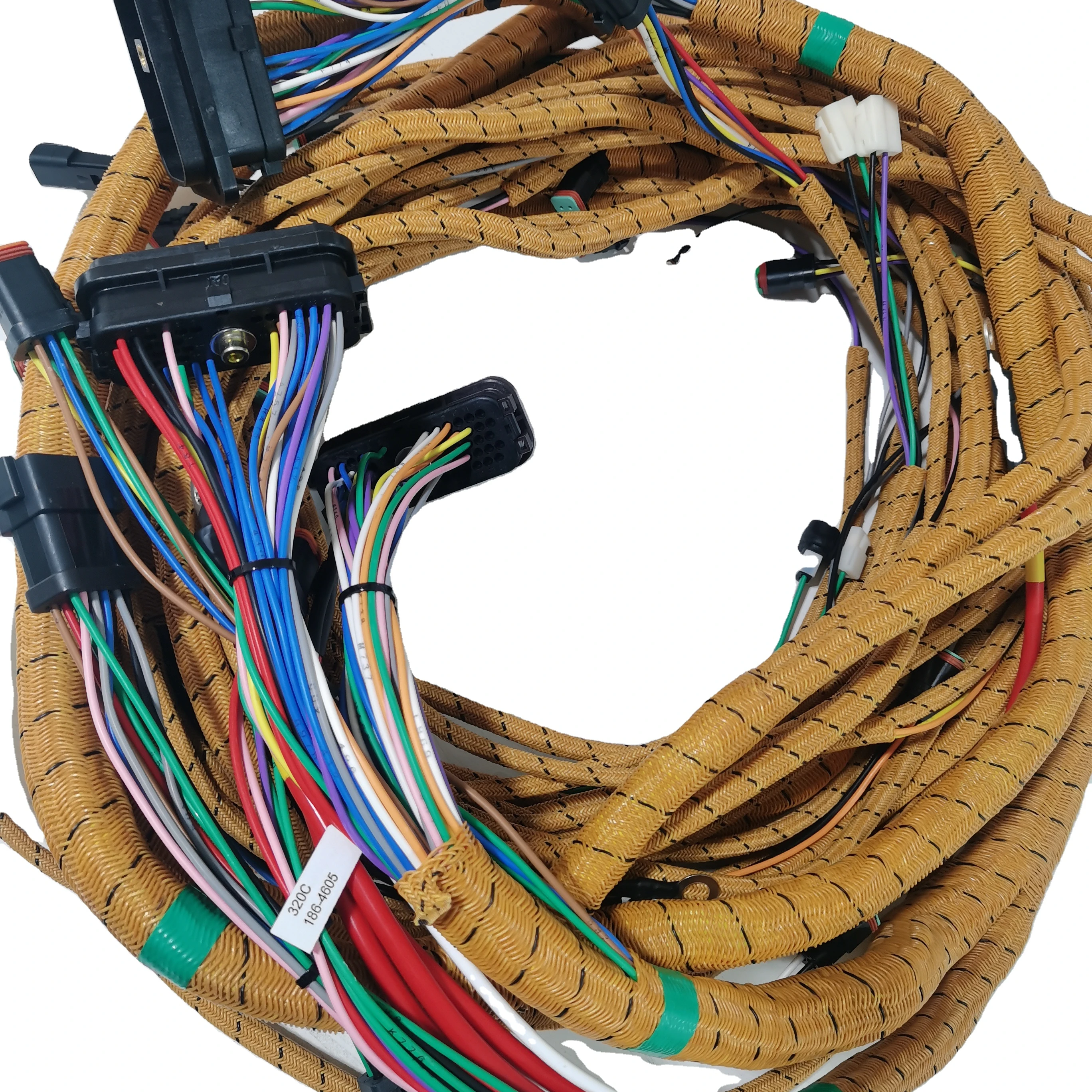 

229-6850 271-3511 186-4605 Cabin Main Chassis Wiring Harness Engine Injector Excavator Wire Harness For CAT 312C 320C 330C