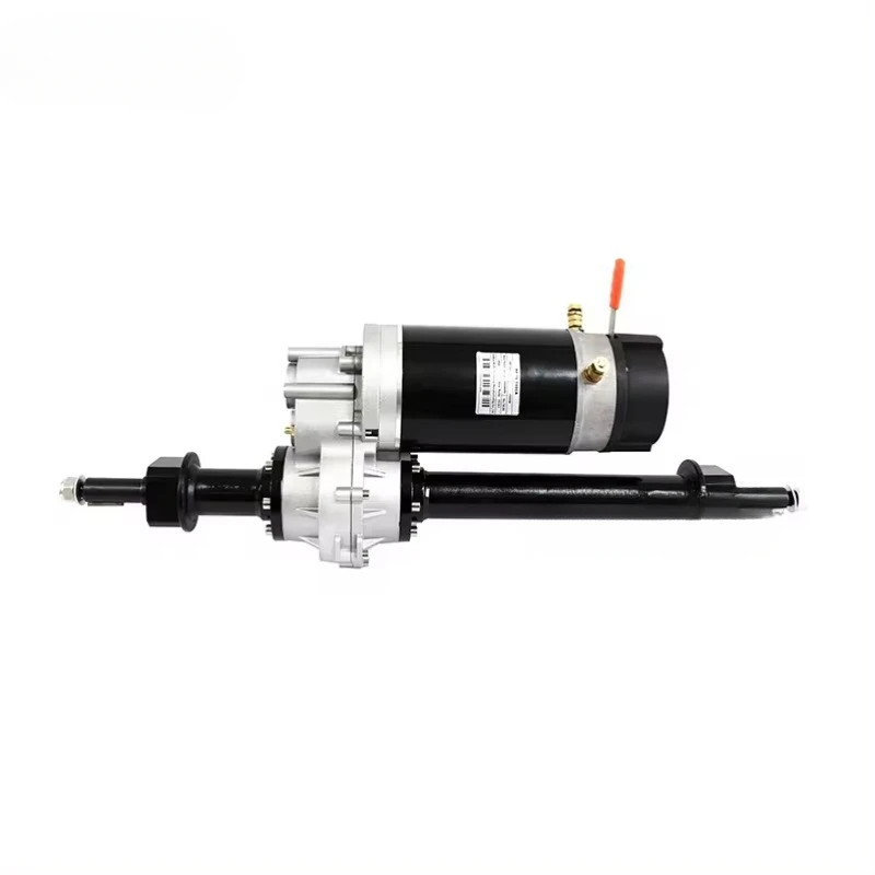 For 24v dc1200W electric transaxle motors With Rear Axle used for Go Cart or mobility scooter spline shaft fit for electric whee