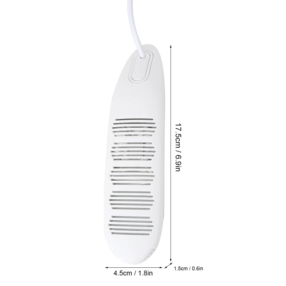 Calentador de zapatos portátil USB, secador de zapatos con temporizador inteligente, desodorización, 5V