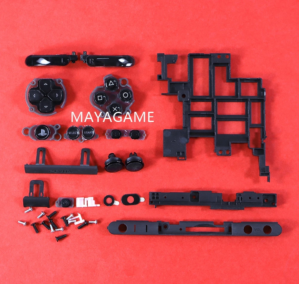 1set Positive Full Housing Shell Case for Sony PSVita2000 Side Shell Cover With Buttons For PSV2000 Game Controller