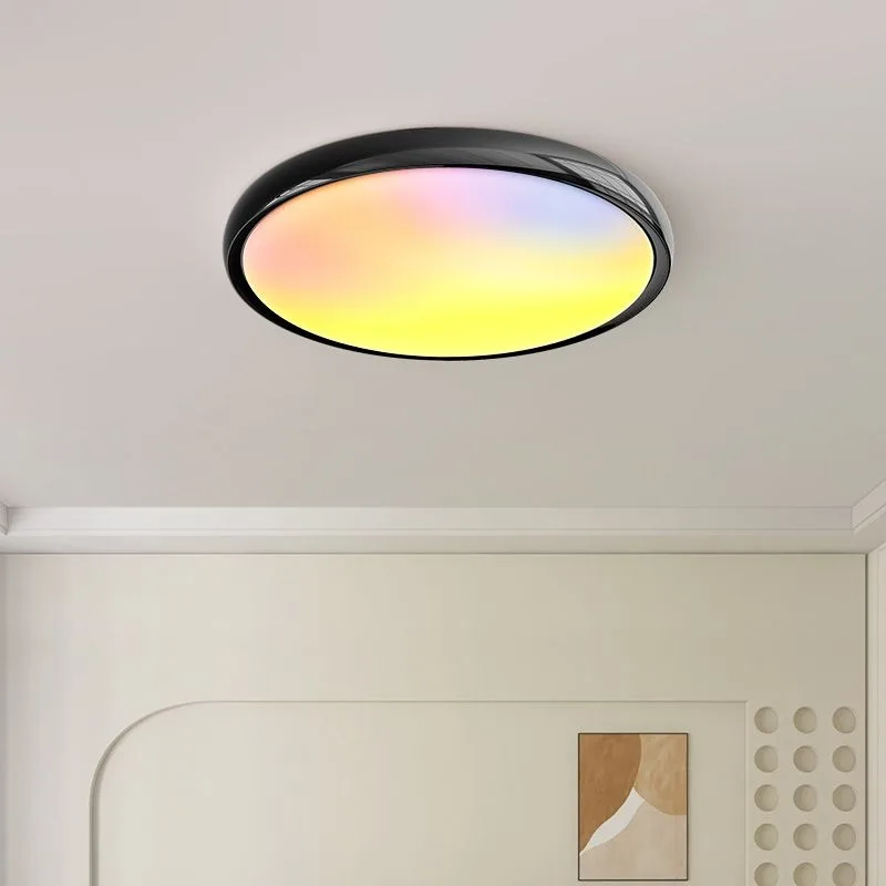 

Modern Nordic Minimalist Smart Eye Protection Sky Blue LED Ceiling Light Natural Daylight Ambience for Bedroom Room Home Decor