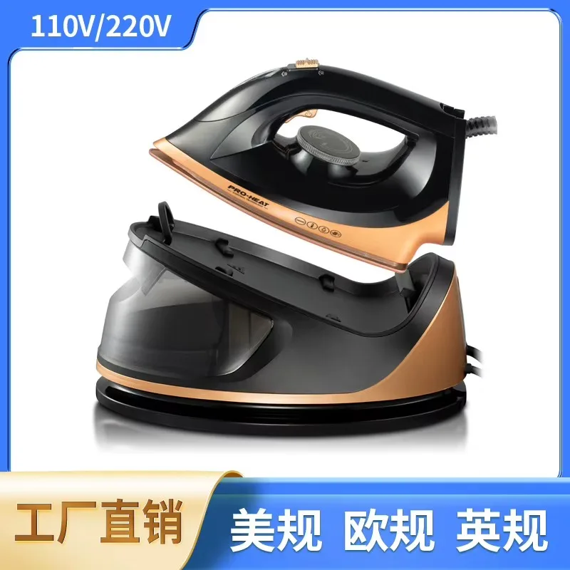 Dry Wet Use Wired Handheld Hanging Ceramic Steam Generator Garment Steamer Iron for Household & Hotel Use