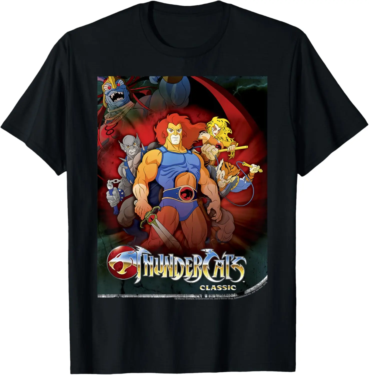 ThunderCats Classic Group Shot Poster T-Shirt