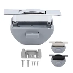 Push Cupboard Locks RV Push Cabinet Zinc Alloy Keyless Cupboard Locks for RV Yachts Motorhome Rv Drawer Push