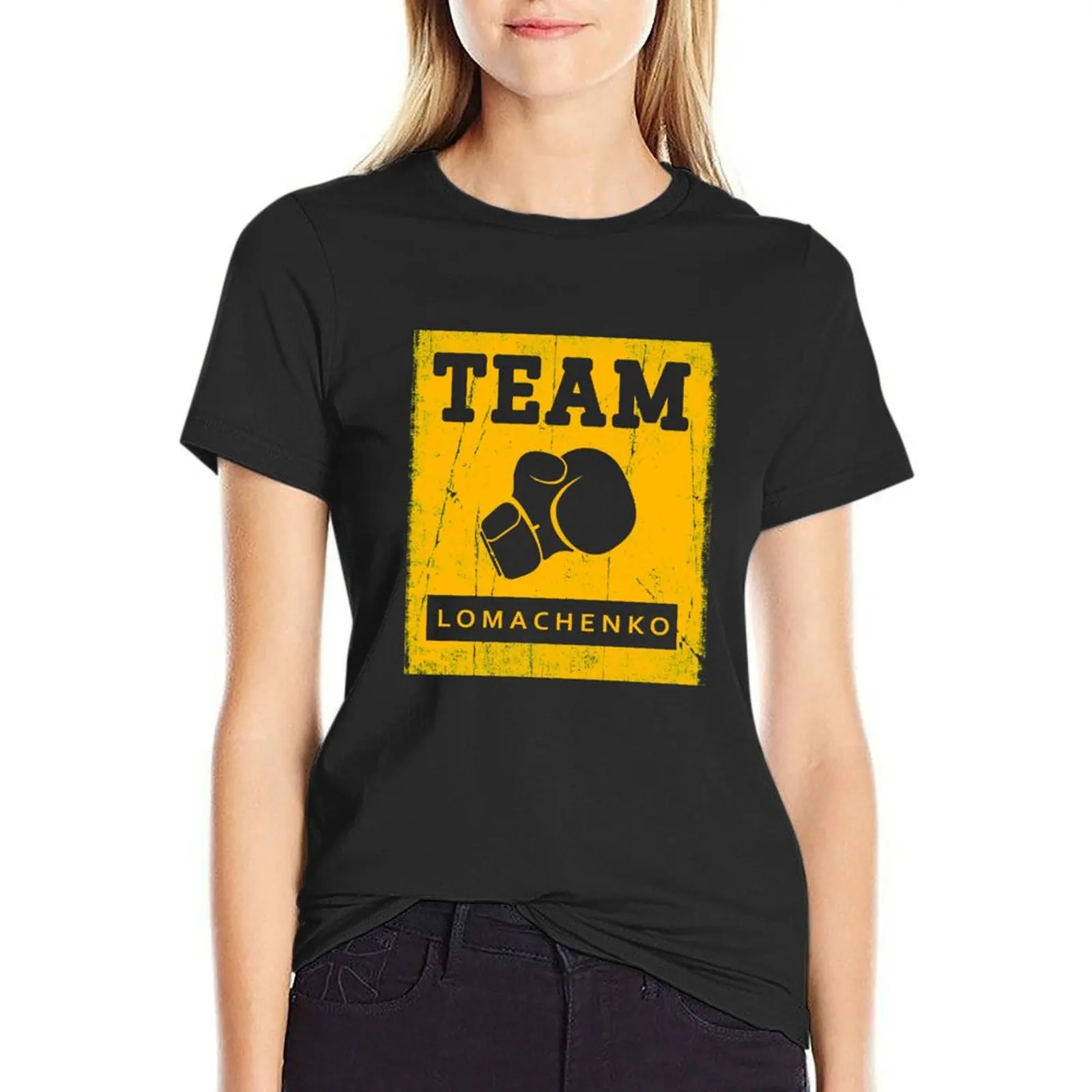 

Team Lomachenko Fan T-Shirt graphics oversized tees t-shirt dress for Women plus size