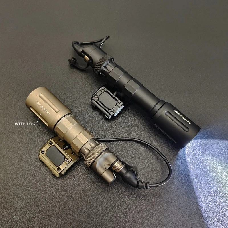 Taktische Ausrüstung Taschenlampe V2 LED 1000LM Jagd-Scout-Licht Scout-Leuchten Modbutton Druckschalter Passend für 20mm Schiene – Detail 3