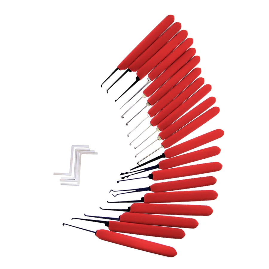 حار بيع أدوات الأقفال 20 قطعة قفل للمنزل قفل باب السيارة اختيار مجموعات