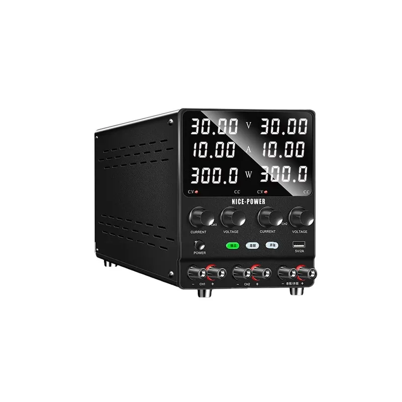 Dual-channel Lab  Power Supply 、Bench Switching Voltage Stabilizer 4-Set Storage Memory